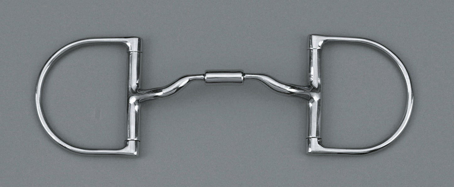 Myler Low Port Comfort Snaffle D-Ring Bit MB 04