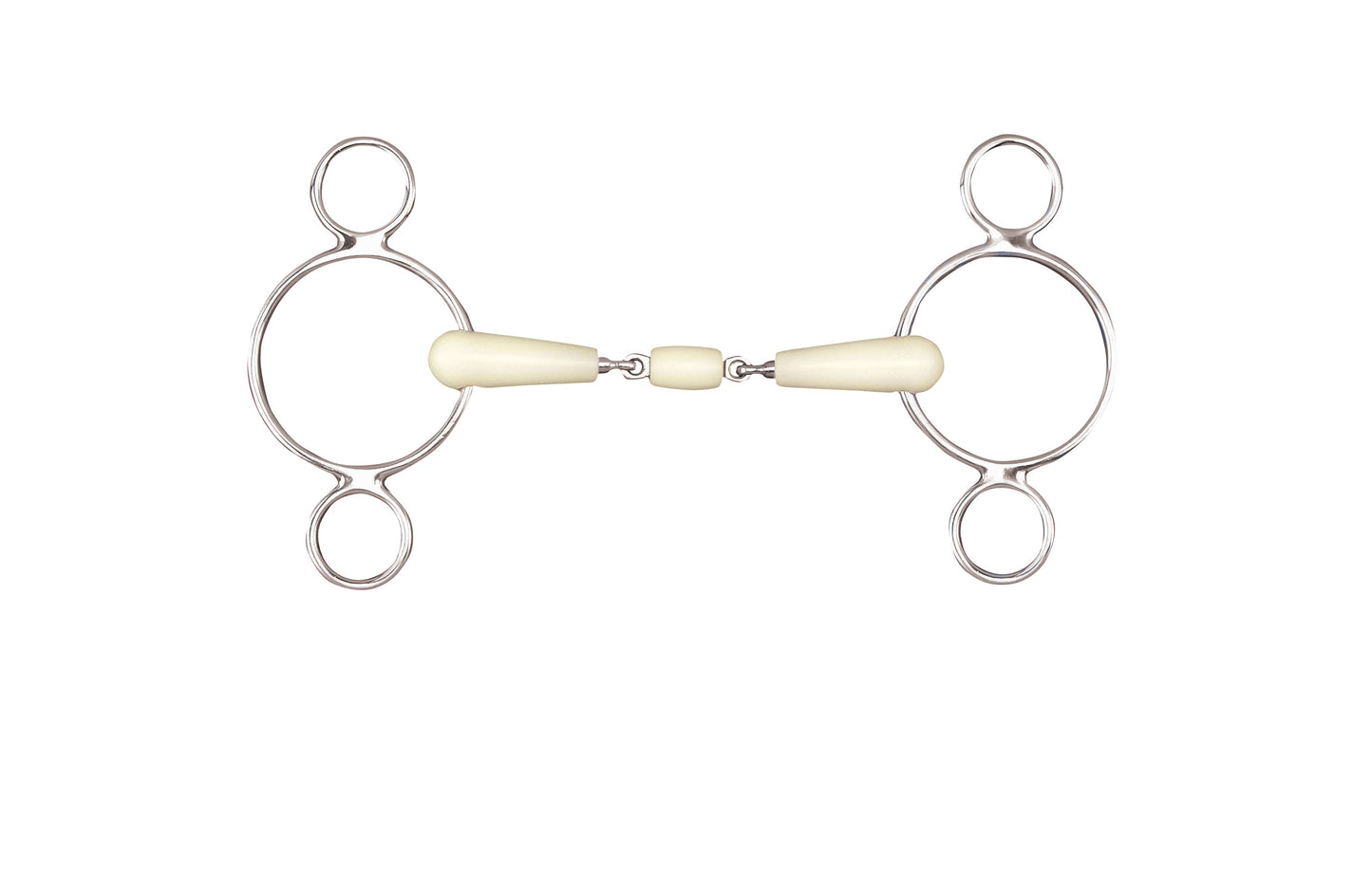 Happy Mouth Bits Double-Jointed 2-Ring Elevator Bit