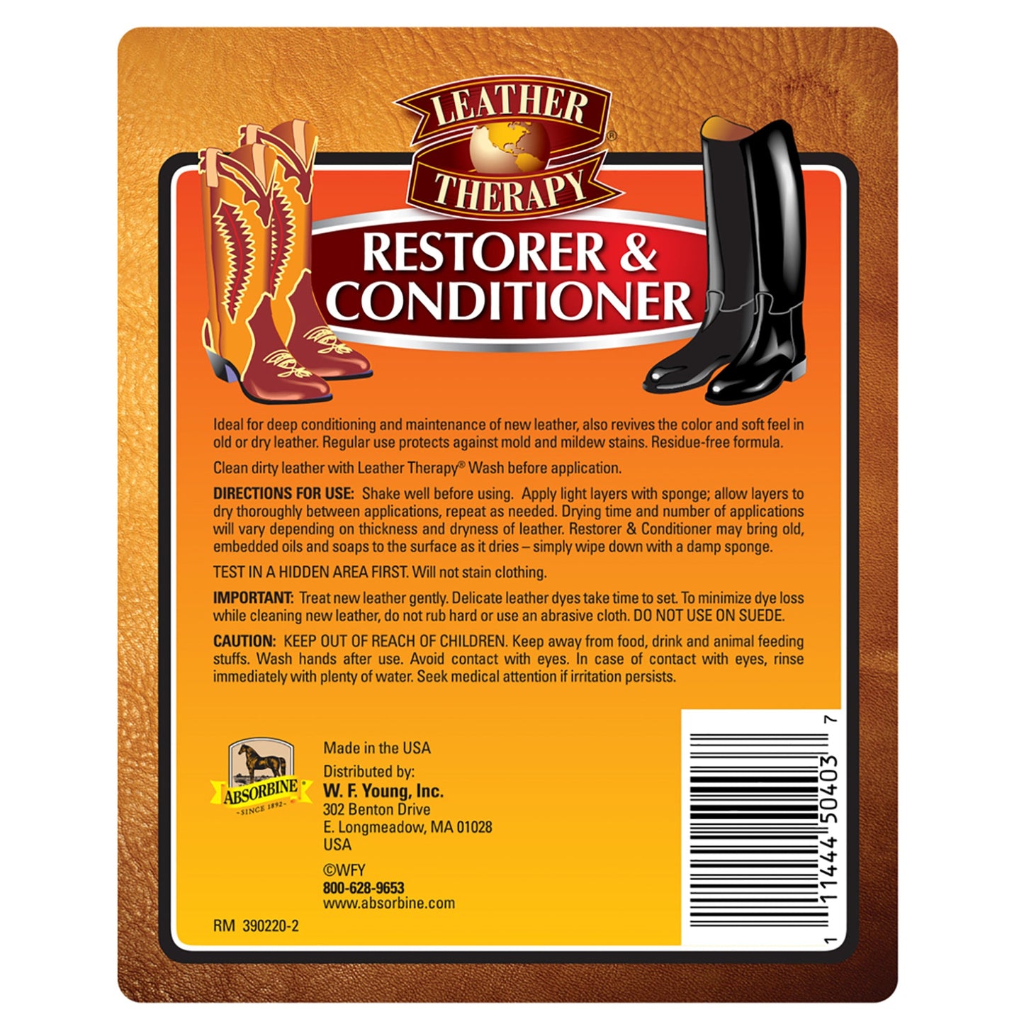 Leather Therapy Restorer & Conditioner