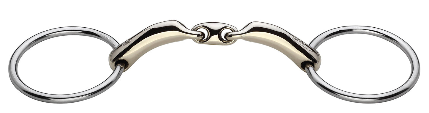 Herm Sprenger NovoContact Double-Jointed Loose Ring Bit
