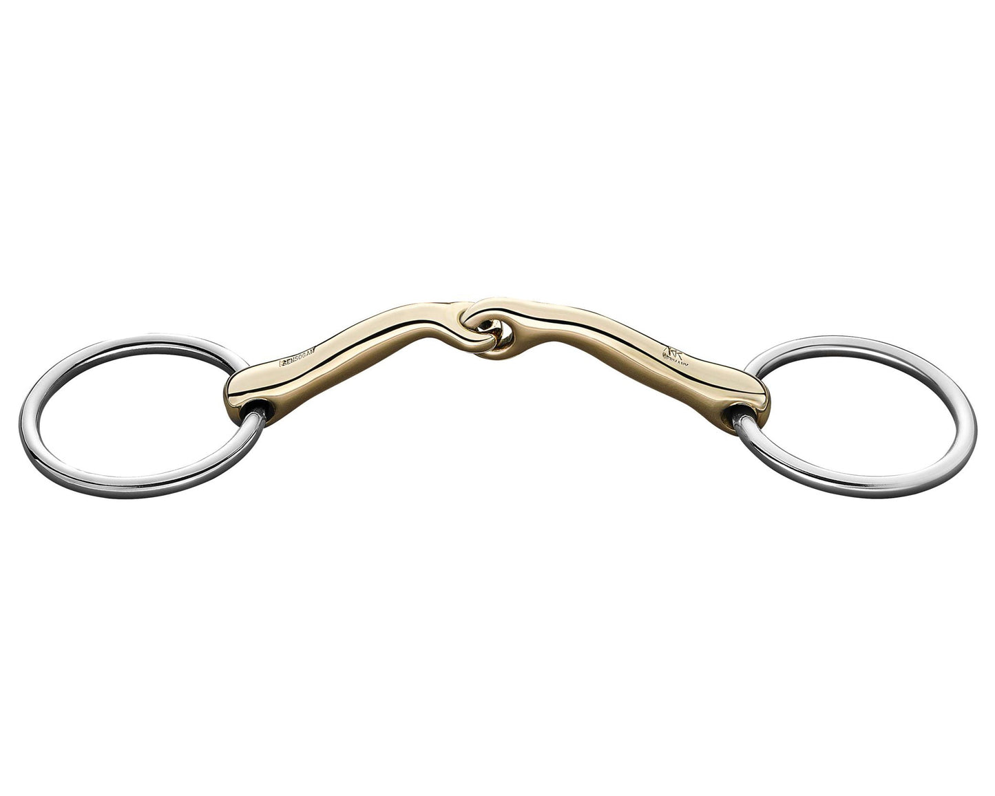 Herm Sprenger Sensogan KK Bradoon -14mm mouth; 55mm rings