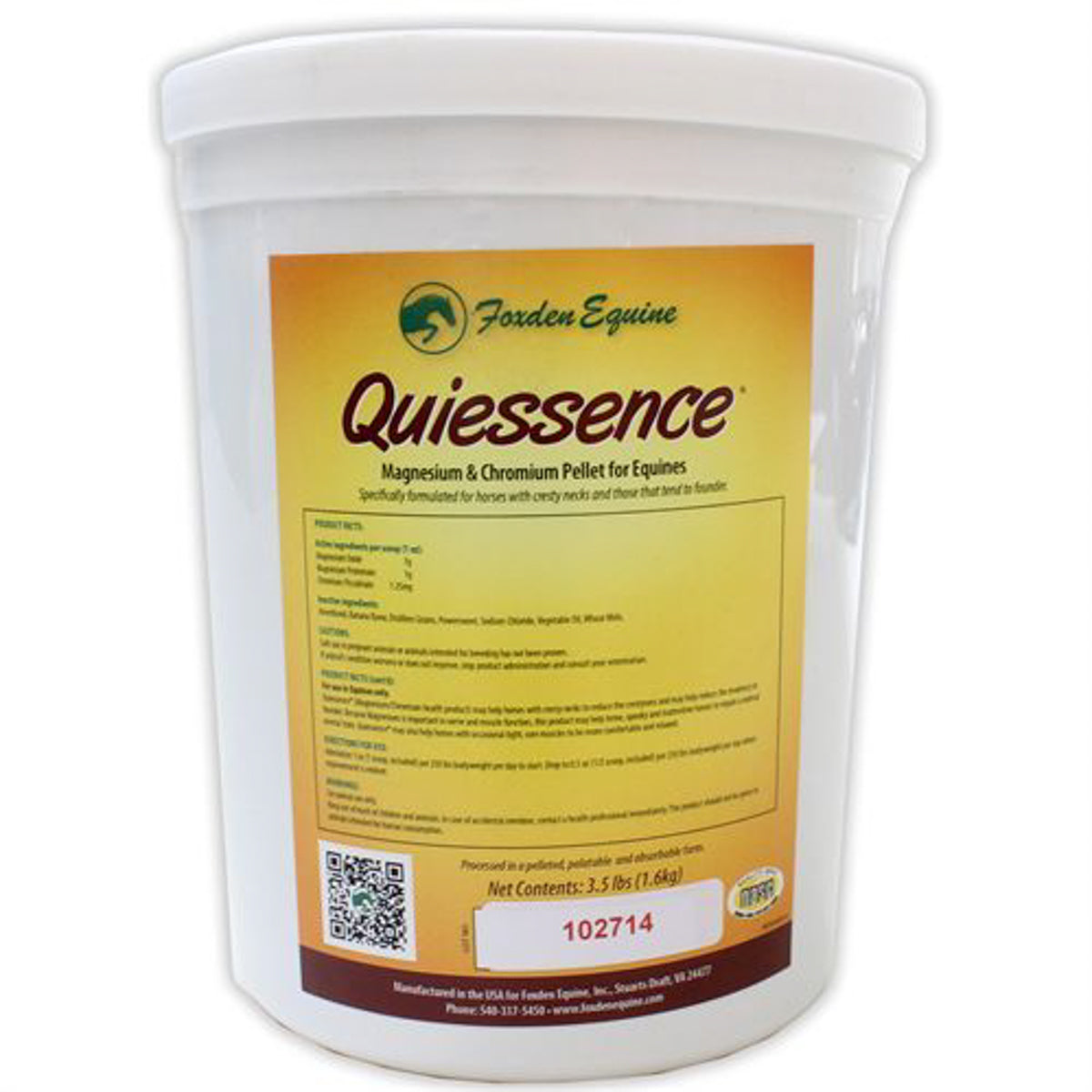 Foxden Equine Quiessence