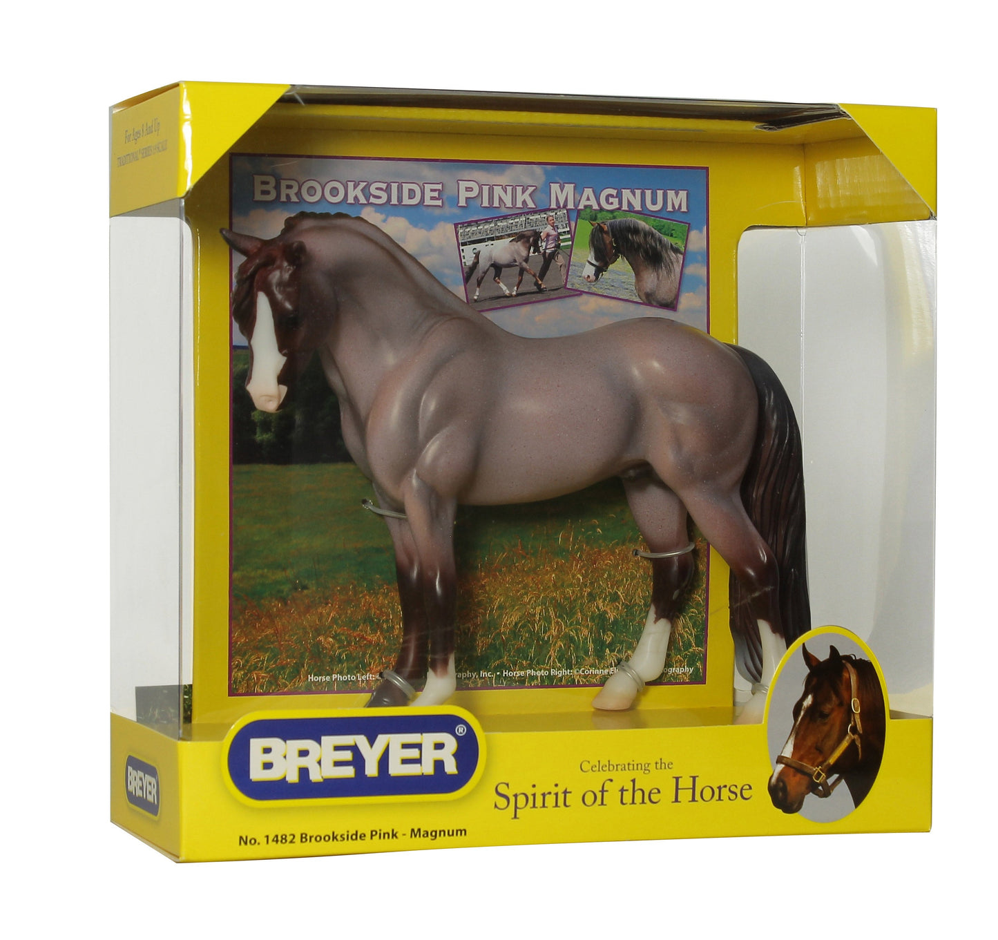 Breyer Brookside Pink Magnum Roan Welsh Stallion