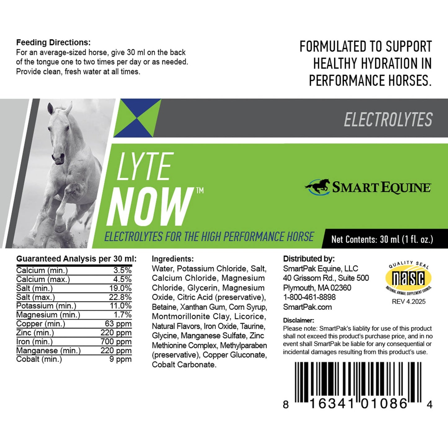 SmartEquine Pro Formula Labs Lyte Now Paste
