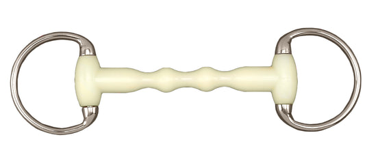 Happy Mouth Bits Shaped Mullen Mouth Eggbutt Bit