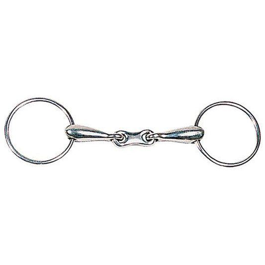 Suffolk French Link Loose Ring Bit