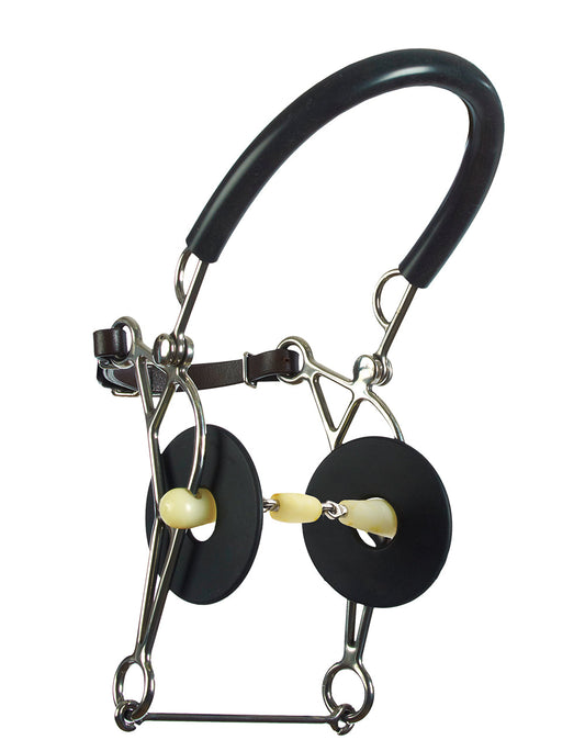 Happy Mouth Double-Jointed Hackamore Bit