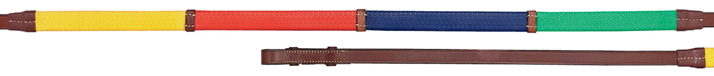 Kincade Rainbow Rubber Training Reins