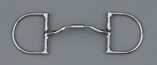 Myler Low Port Comfort Snaffle D-Ring Bit MB 04