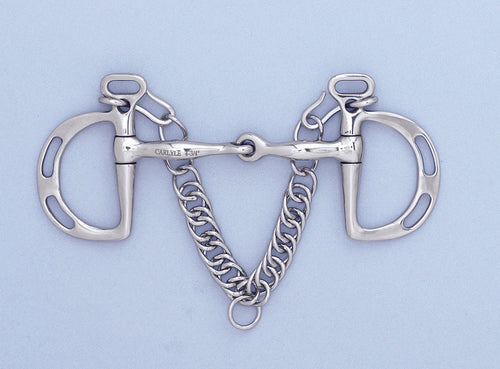 JP by Korsteel Jointed Uxeter Kimberwick Bit