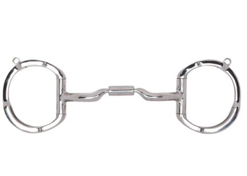 Myler Eggbutt with Hooks, MB 04 Low Port Comfort Snaffle