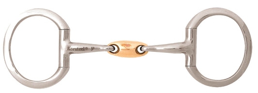 JP by Korsteel Copper Oval Link Eggbutt Bit