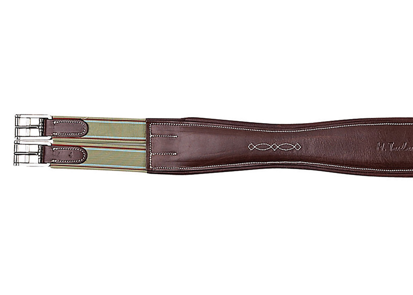 Marcel Toulouse Contour Shaped Padded Leather Girth
