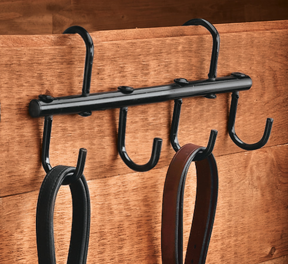Collapsible 6-Hook Tack Rack