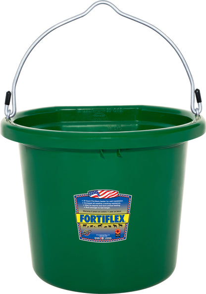 Fortiflex 20-Quart FlatBack Bucket - Colors