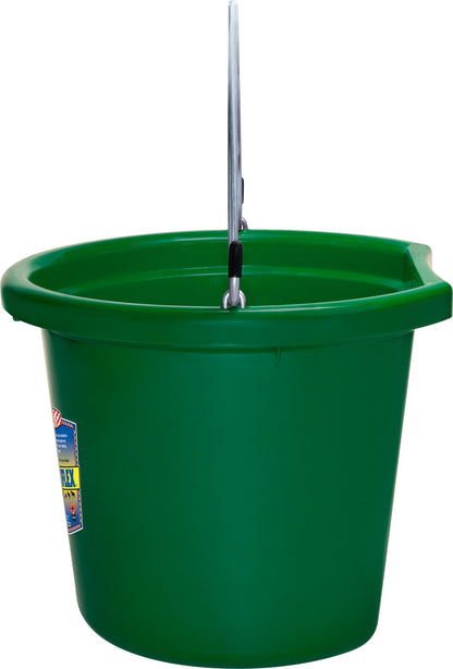 Fortiflex 20-Quart FlatBack Bucket - Colors