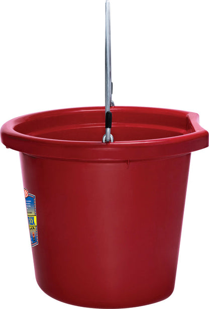 Fortiflex 20-Quart FlatBack Bucket - Colors