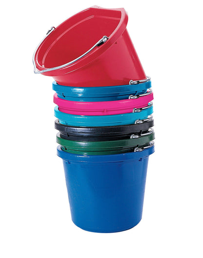 Fortiflex 20-Quart FlatBack Bucket - Colors