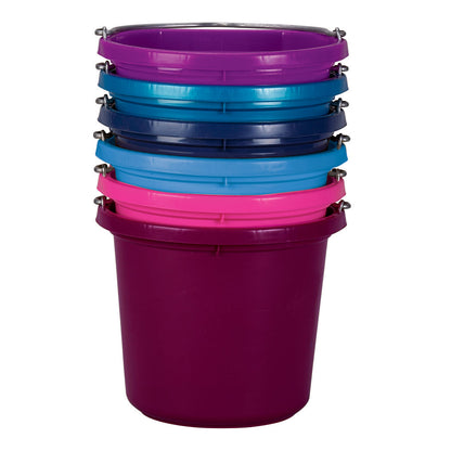 Fortiflex 20-Quart FlatBack Bucket - Colors