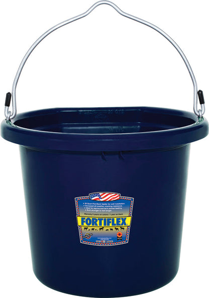 Fortiflex 20-Quart FlatBack Bucket - Colors
