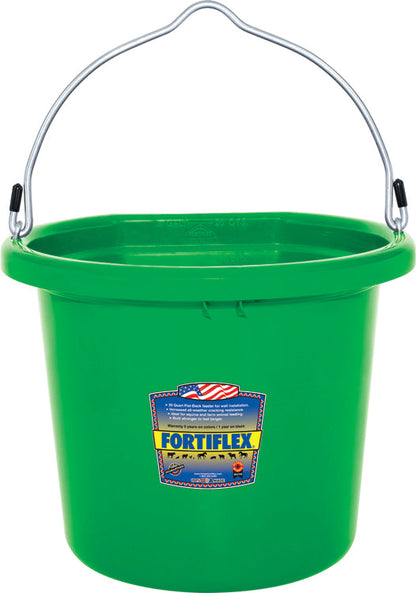 Fortiflex 20-Quart FlatBack Bucket - Colors