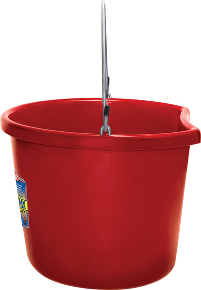 Fortiflex Standard 20-Quart Flatback Bucket