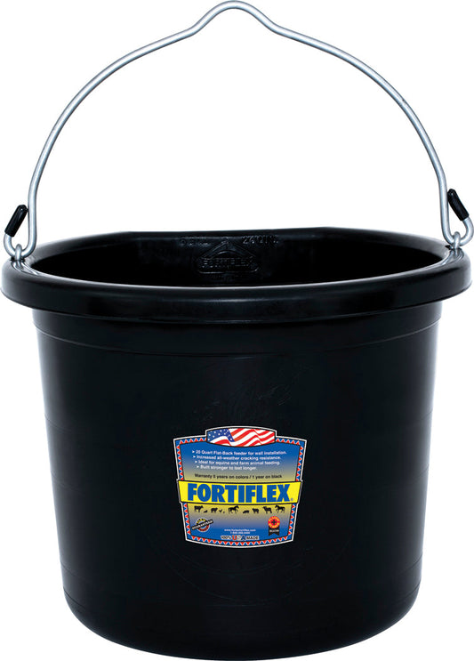 Fortiflex Standard 20-Quart Flatback Bucket