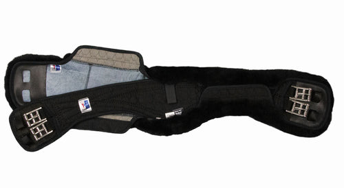 E.A. Mattes Crescent Short Girth with Detachable Cover