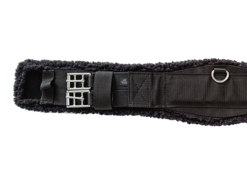 Flex Rider Nonslip Neoprene Dressage Girth with Black Fleece Edge