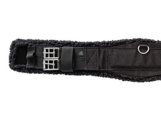 Flex Rider Nonslip Neoprene Dressage Girth with Black Fleece Edge