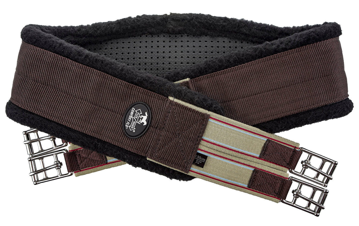 Flex Rider Comfort Flo All-Purpose Nonslip Neoprene Girth with Black Fleece Edge