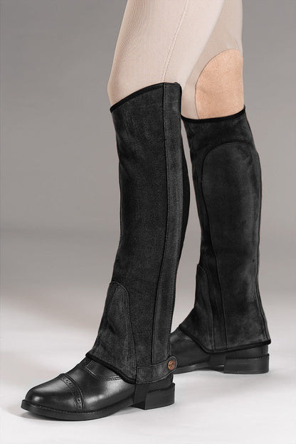 Riding Sport Suede Half Chaps