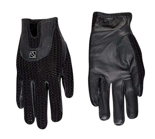 SSG Lycrochet Horseshoe Back Gloves