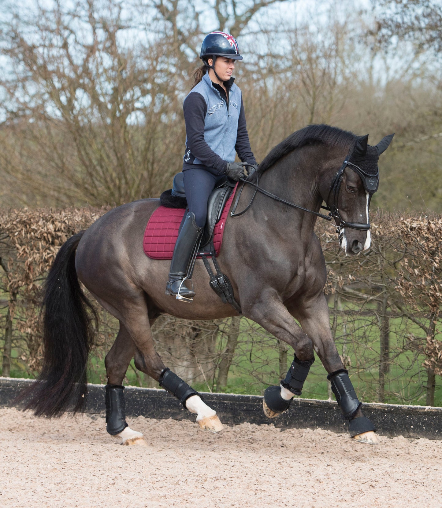 LeMieux Fleece-Lined Brushing Boots