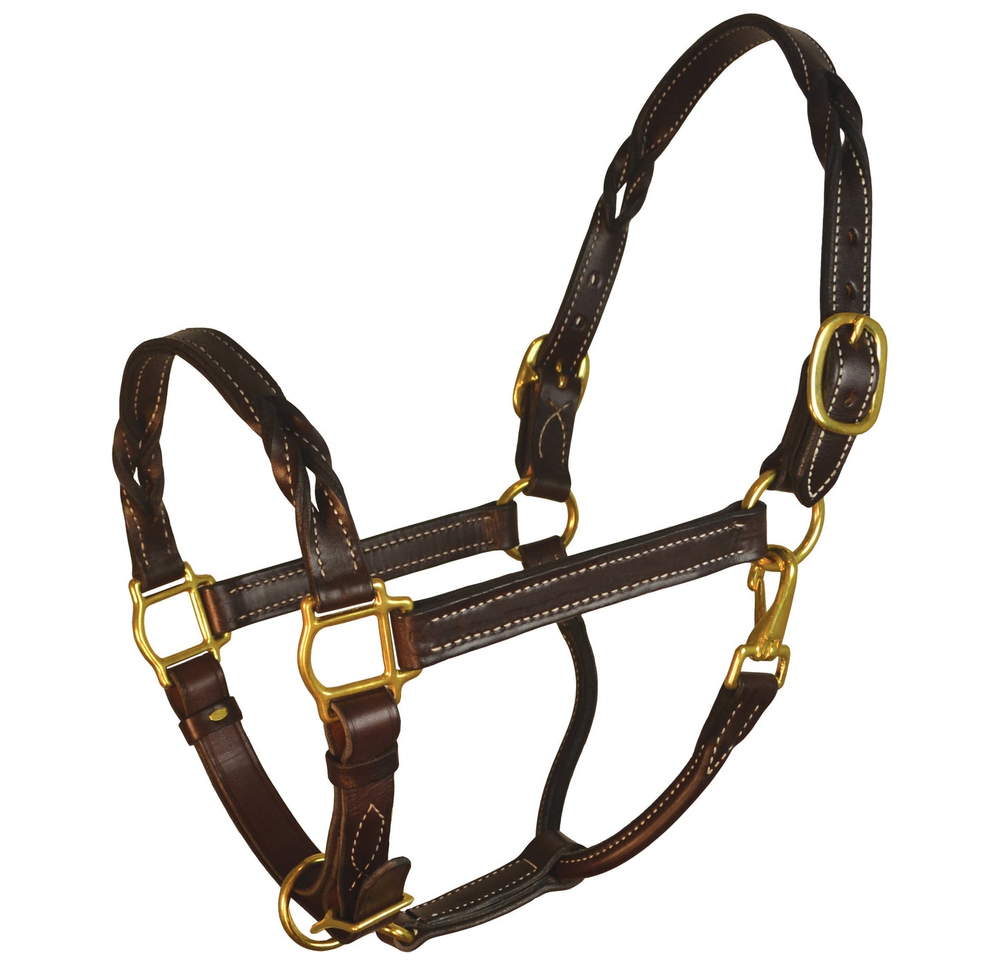 Perri’s Twisted Leather Halter