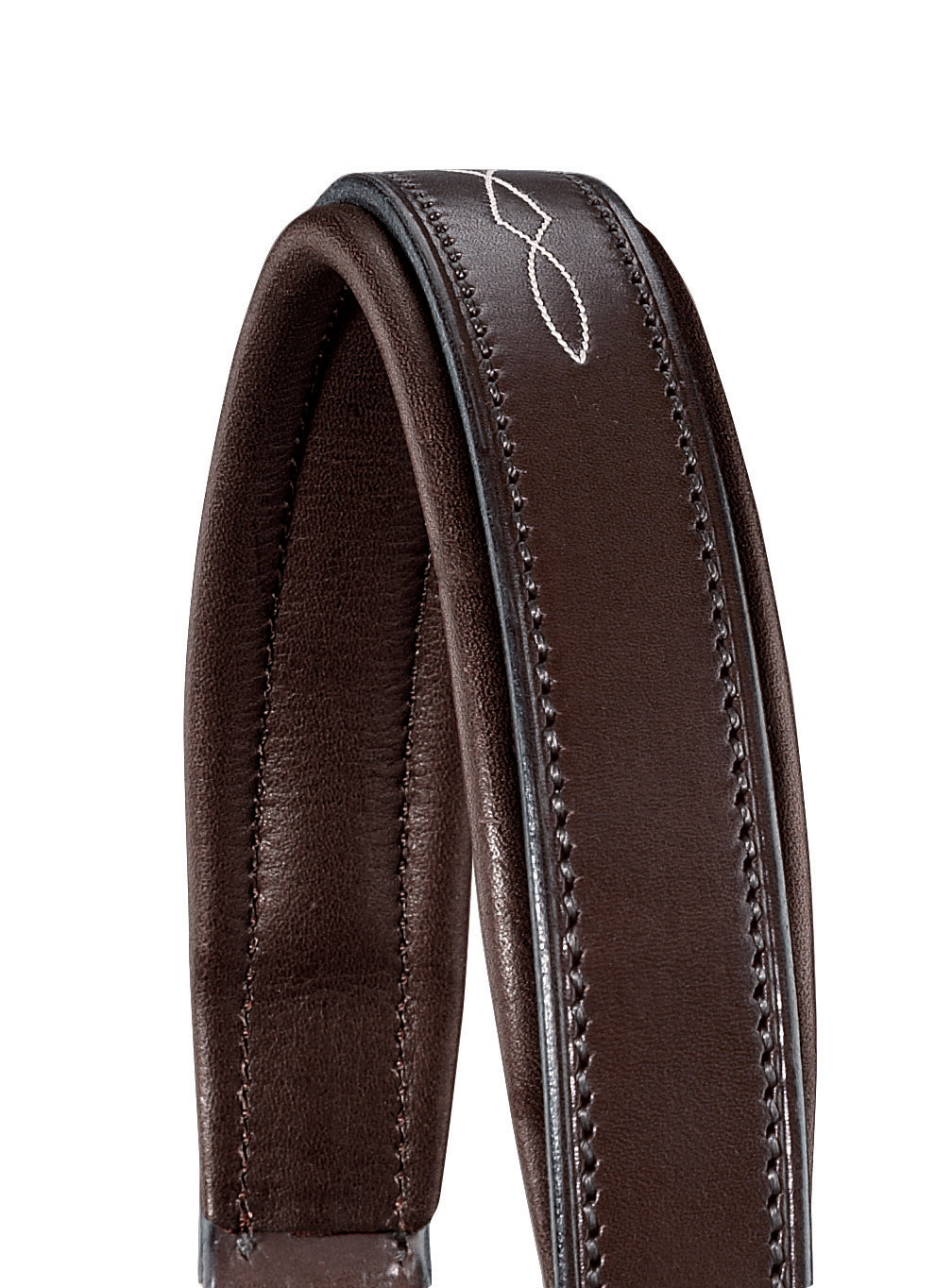Showmark Classic Fancy-Stitched Leather Halter