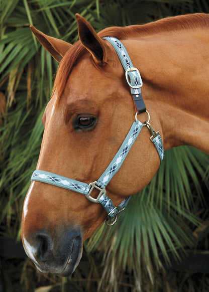 Suffolk Woven Argyle Breakaway Halter