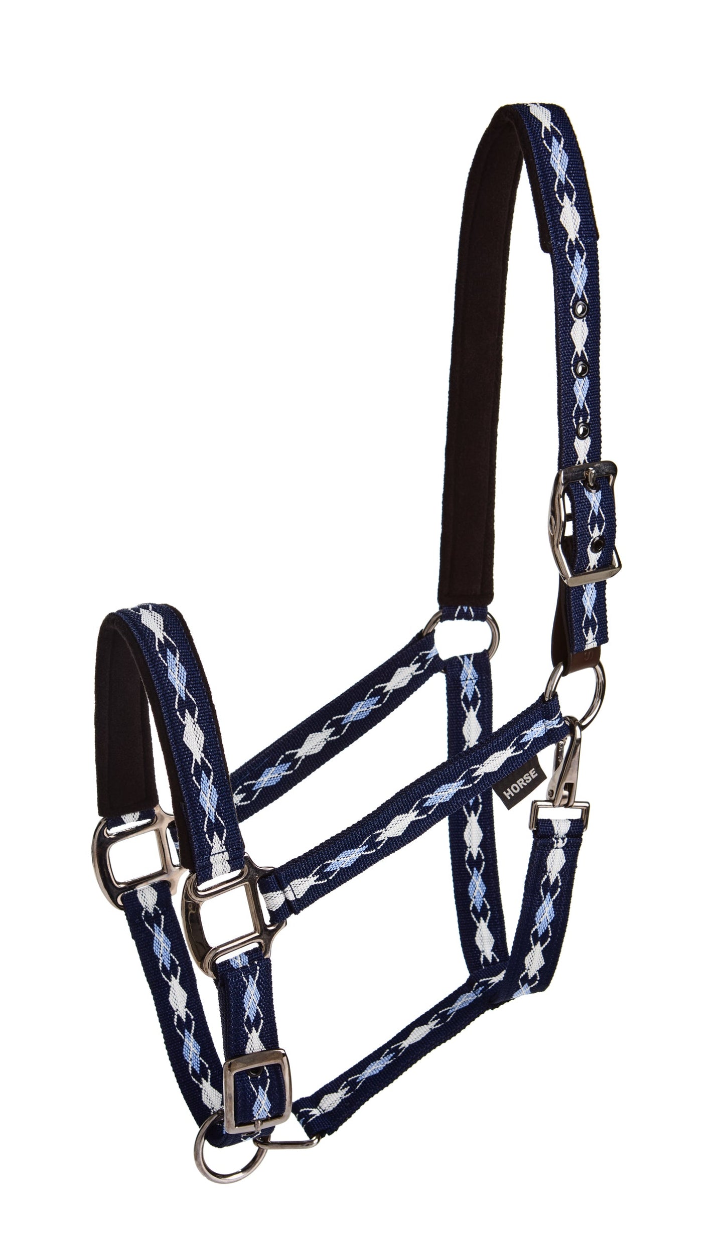 Suffolk Woven Argyle Breakaway Halter