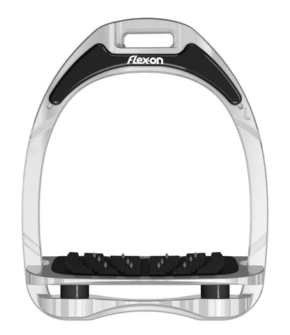 Flex-On Aluminum Inclined Ultra Grip Stirrups