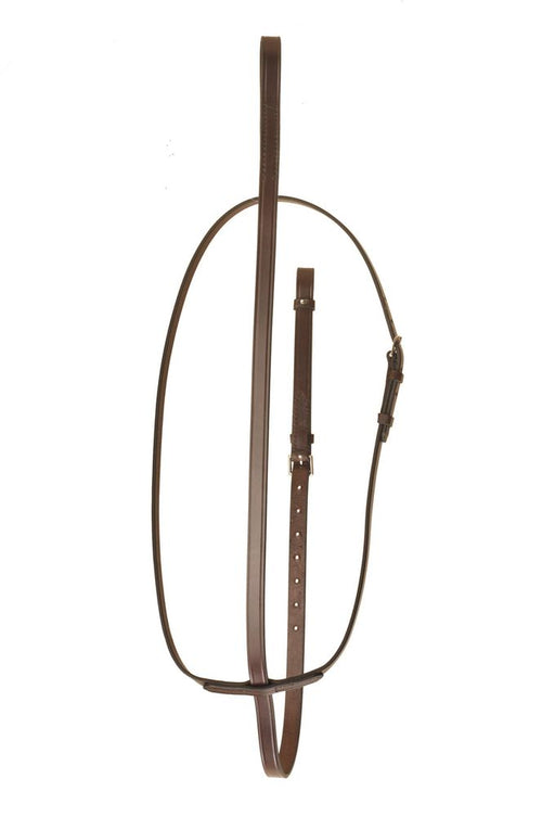 Tory Leather Company 3/4" Wide Bridle Leather Standing Martingale