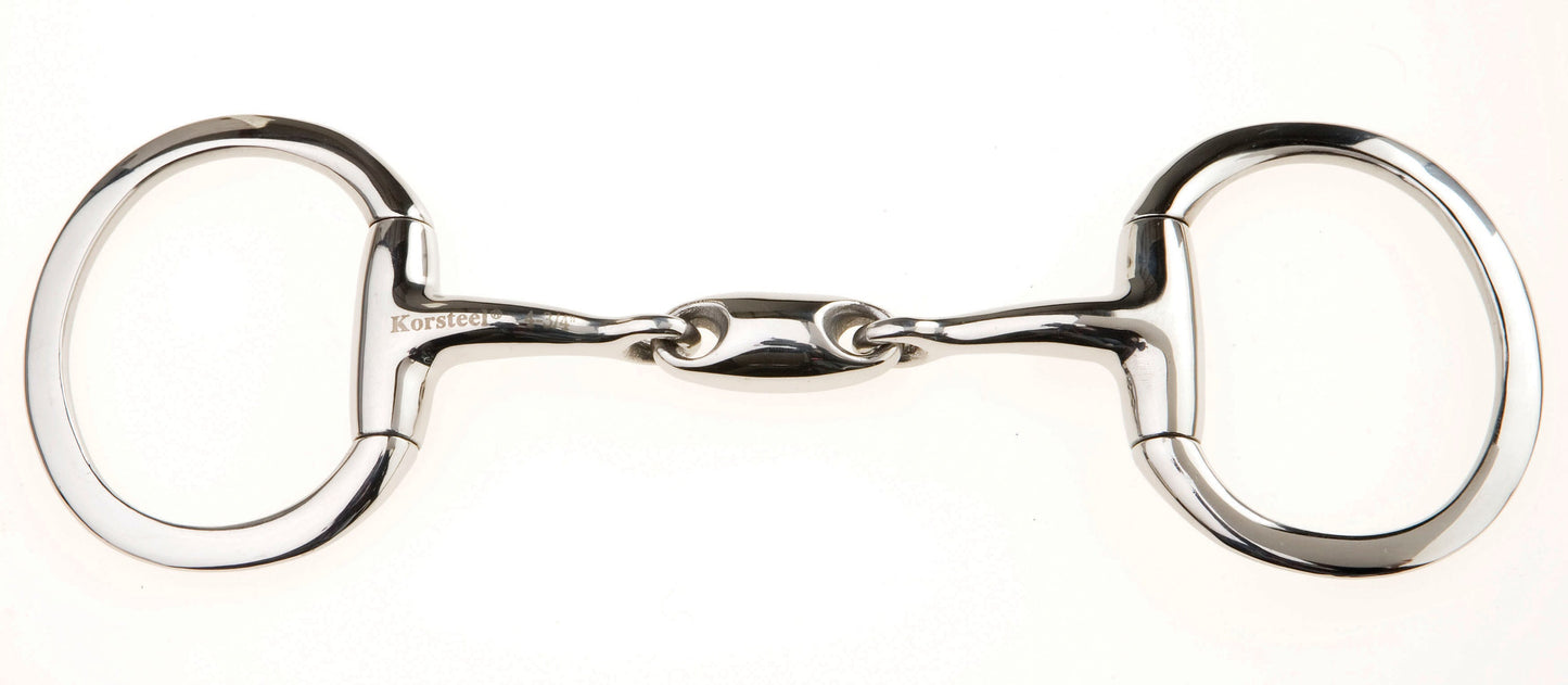 JP by Korsteel Oval Mouth Eggbutt Snaffle Bit