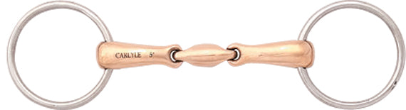 JP by Korsteel Oval Mouth Copper Loose Ring Snaffle Bit