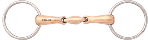 JP by Korsteel Oval Mouth Copper Loose Ring Snaffle Bit