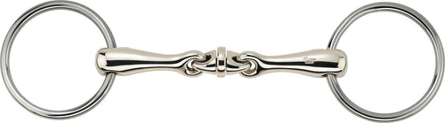 Herm Sprenger WH Ultra Sensogan Bradoon - 14mm mouth; 55mm rings