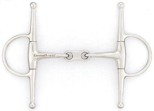 JP by Korsteel French Link Full Cheek Snaffle Bit