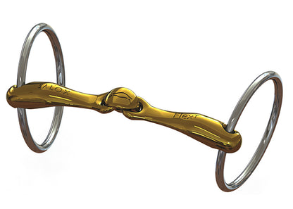 Neue Schule Turtle Tactio Flex Loose Ring Snaffle Bit (16mm)