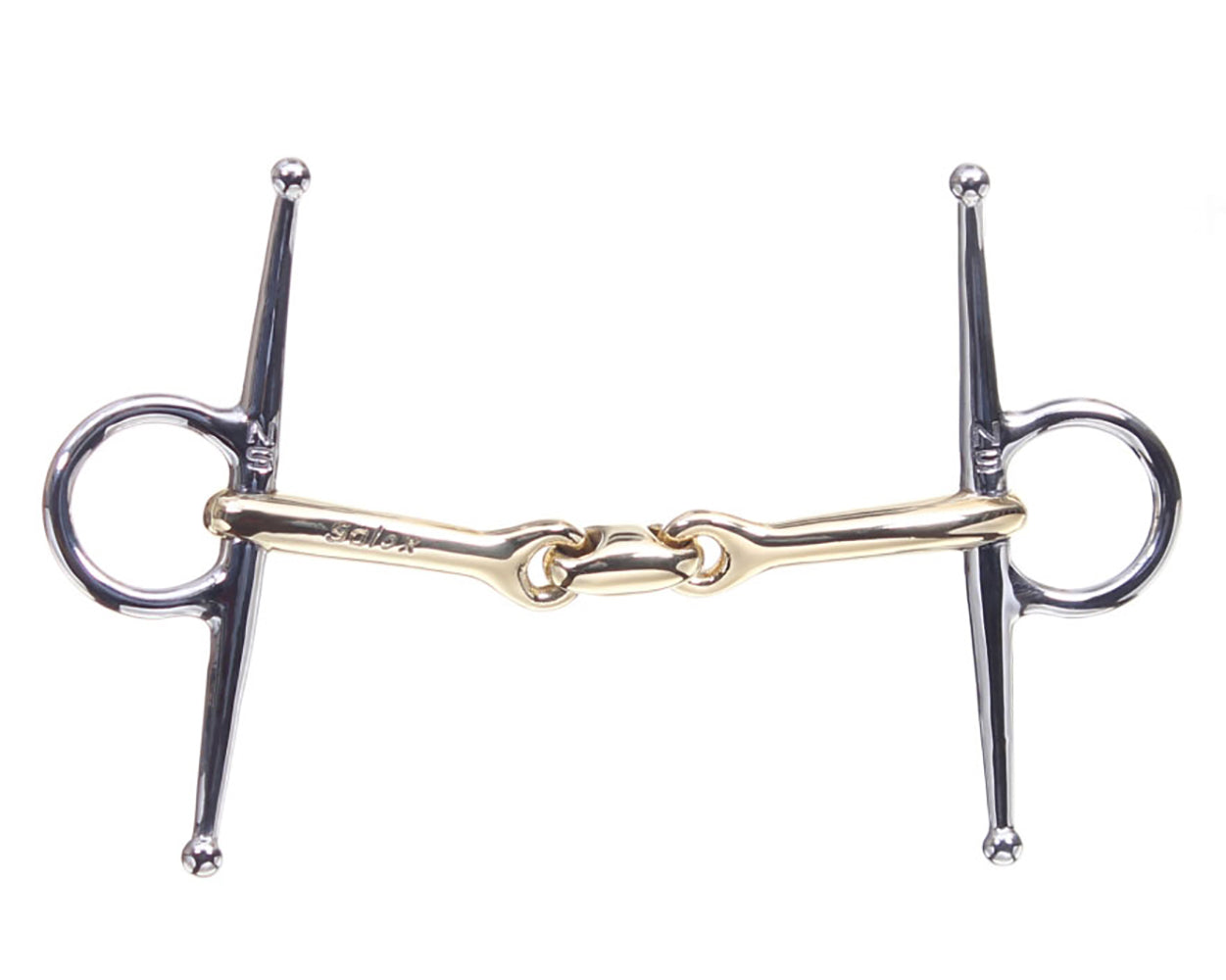 Neue Schule Pony Tranz Angled Lozenge Full Cheek Bit - 10 mm mouth