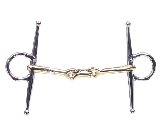 Neue Schule Pony Tranz Angled Lozenge Full Cheek Bit - 10 mm mouth