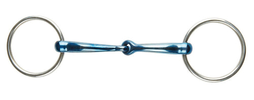 JP by Korsteel Blue Steel Single-Jointed Loose Ring Bit