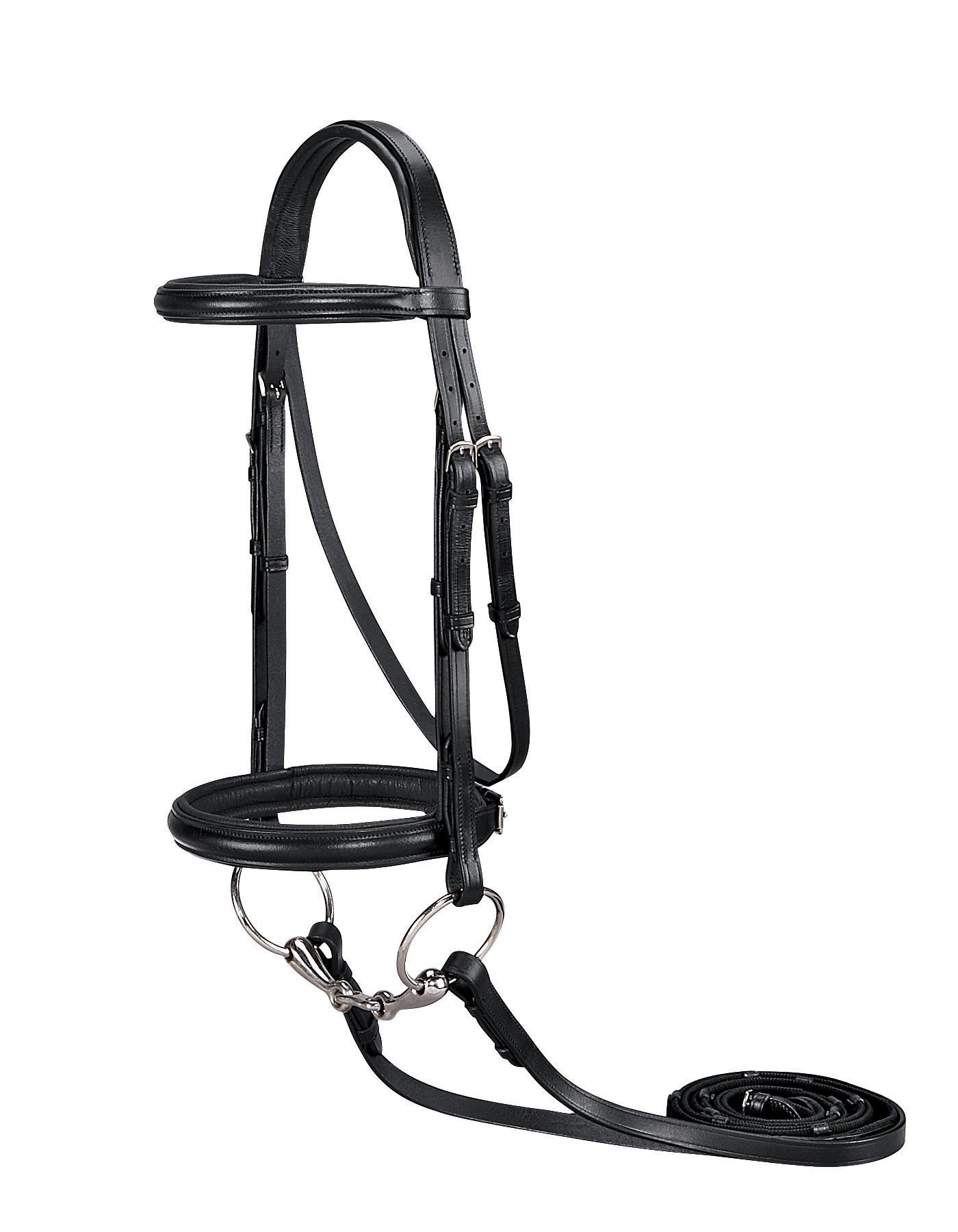 Suffolk Single Crown Classic Dressage Bridle